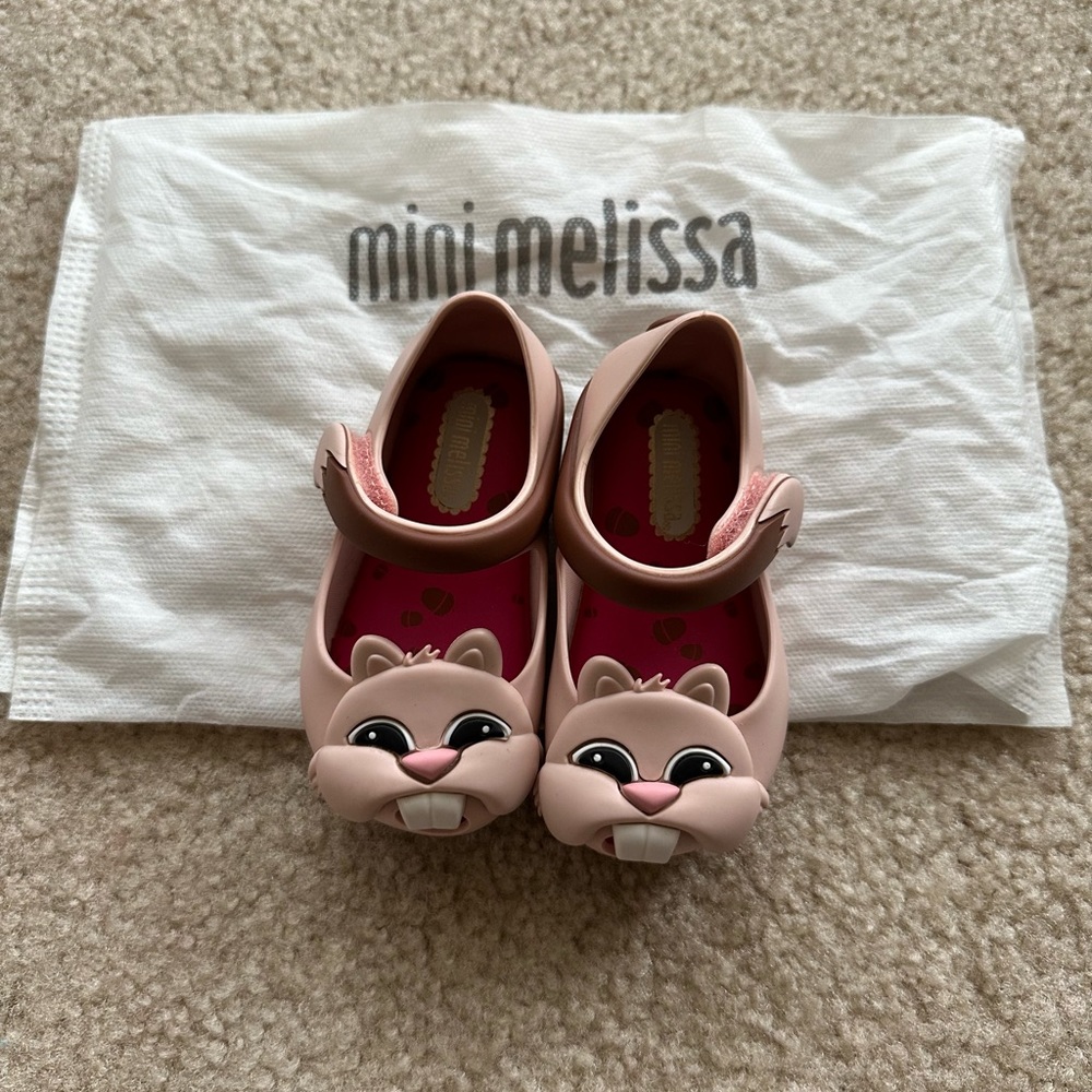 Mini Melissa kids girls baby ultragirls squirrels sandals